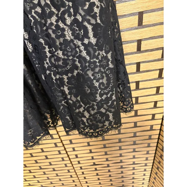 Neiman‎ Marcus For Target Black Lace Strapless Dress Size 6 - Image 6