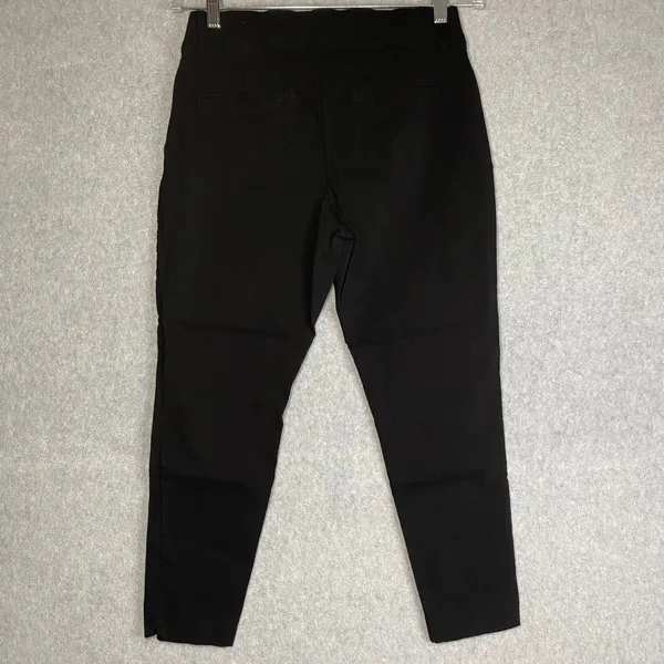 Maurices Pull On Dress Pants Women's‎ Sz M Black Slim Leg Stretch Workwear EUC - Image 2