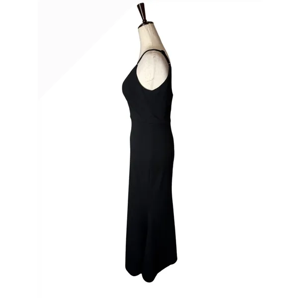 Lulus Infinite Glory‎ Maxi Dress Women Small Black V Neck Mermaid Formal Gown - Image 8