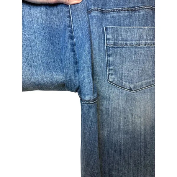 Coldwater Creek Brand Jeans Womens‎ 6 Blue Straight Leg Medium Wash Denim Pants - Image 13