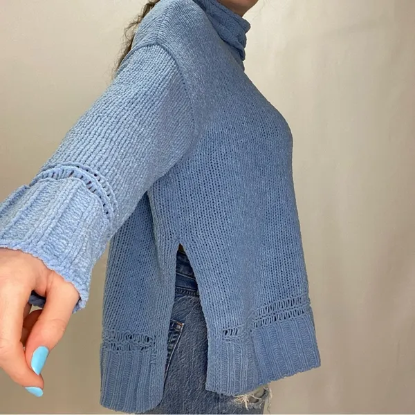 Light Blue Aerie Sweater - Image 2