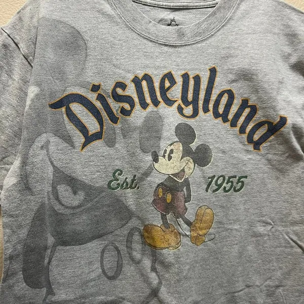 Walt Disney World Disneyland Resort Mickey Mouse Graphic T-Shirt Sz M by Hanes - Image 4