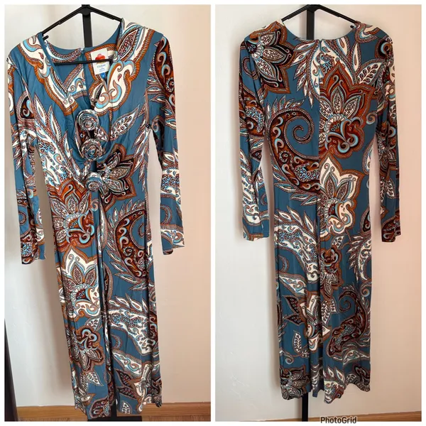 Farm Rio X Nuuly Wonderful Bouquet Midi Dress Medium - Image 2