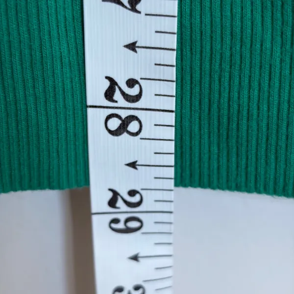 OFFLINE by Aerie Womens Green Terry Cloth Quarter Zip Pullover Sweatshirt Medium - Image 9
