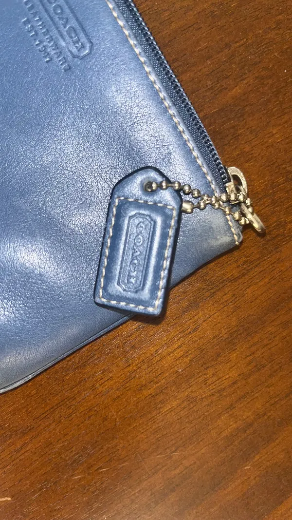 Vintage Coach Wristlet - Image 2