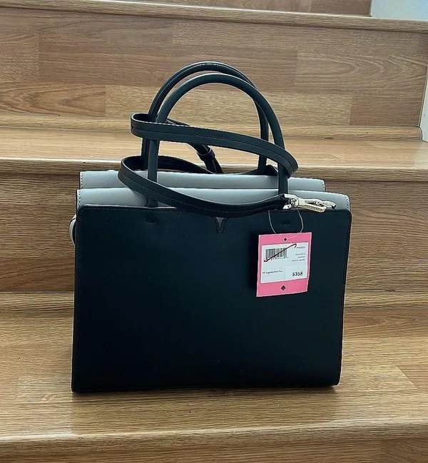 spencer medium satchel black - Image 3
