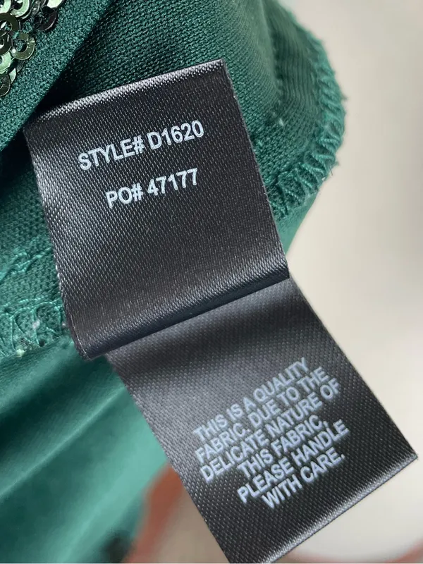 Lulus Rendezvous With You Emerald Green Sequin One-Shoulder Bodycon Dress Large - Image 10