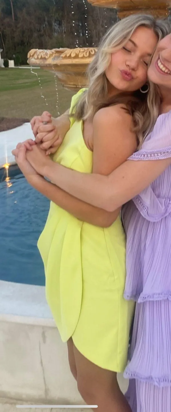 DO+BE Bright Yellow Dress - Image 2
