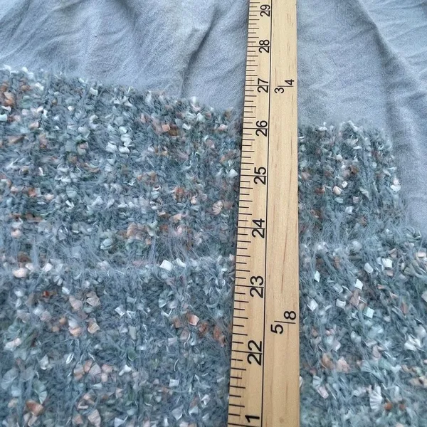 Hem & Thread size soft boxy multi colored fluffy sweater. - Image 6