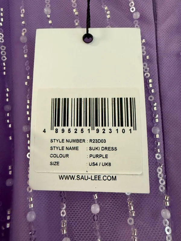 Sau lee suki beaded mini dress NWT - Image 4