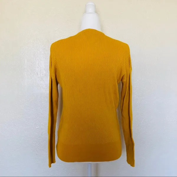 Elodie Ribbed Wrap Sweater NWT - Image 7