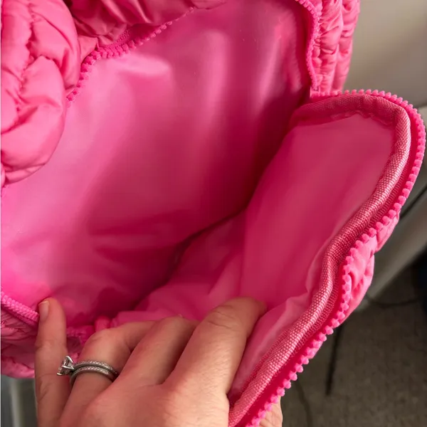 NWT Simply Southern Pink Quilted Shoulder Bag‎ - Image 6