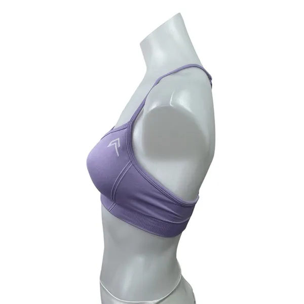 Oner Active Everyday Purple Crossback Workout Active Sports Bra Crop Tank Top S - Image 2