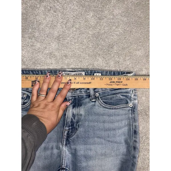 lucky brand jeans womens lolita boot cut jeans 4/27 y2k Low Rise - Image 9