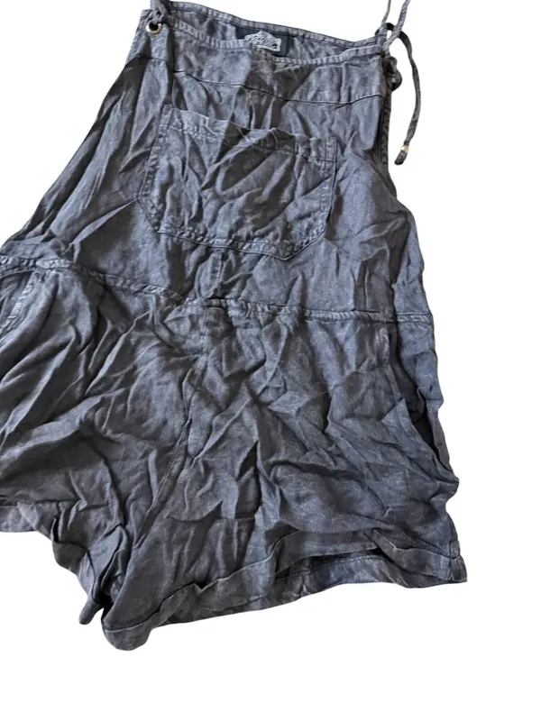 ANGIE Dark Gray Romper Overalls Size M NEW NWT - Image 5