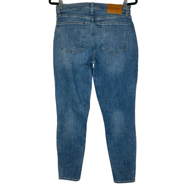 Lucky Brand Mid Rise Ava Skinny Jean Sunset Size 10 / 30 - Image 7