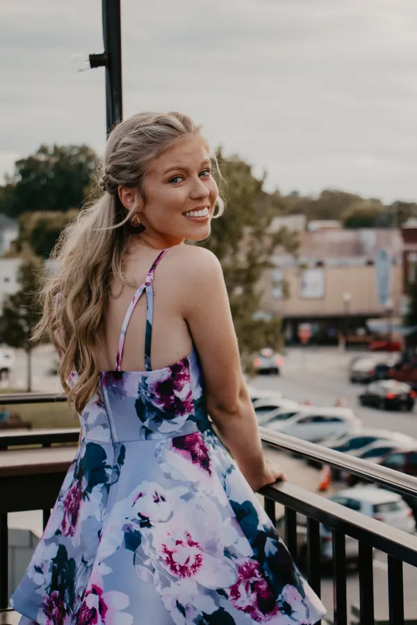 Speechless Floral Homecoming/prom Dress - Image 5