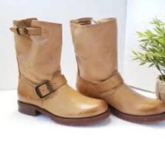 Frye Veronica short camel rugged riding Boot - Image 2