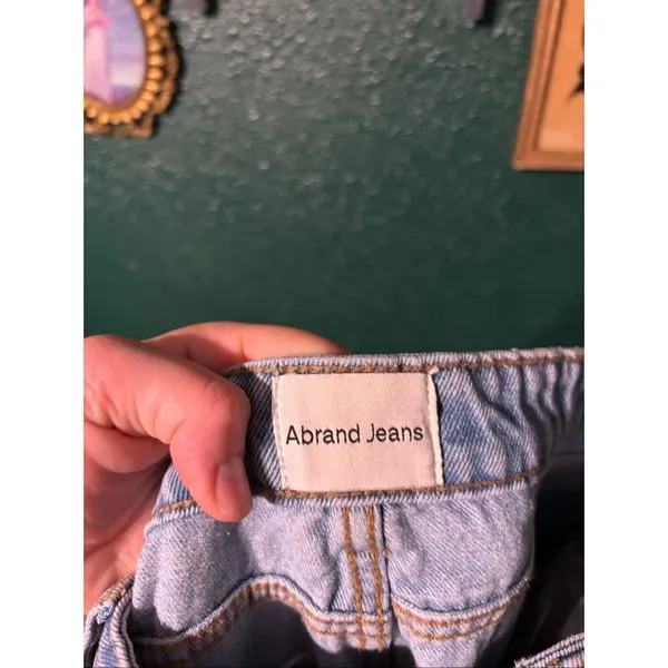 Abrand A ‘99 Low Baggy Denim Jeans - US Sz 25 - Image 3