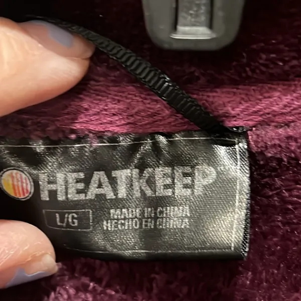 32 Degrees Heatkeep, Women’s Luxe Fur Full-Zip Jacket, Size Large - Image 3