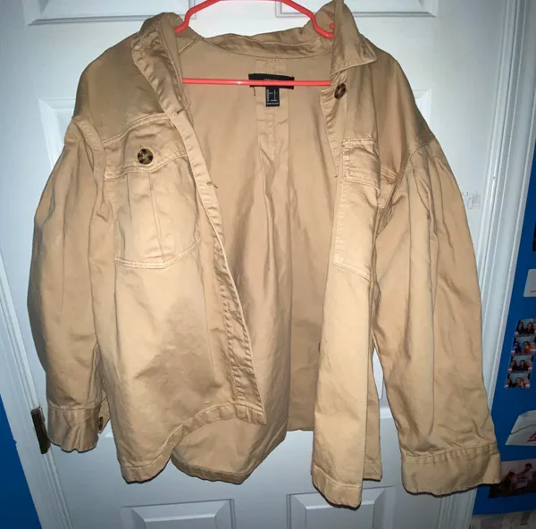 Forever 21 Pleated Cargo Jacket - Image 2