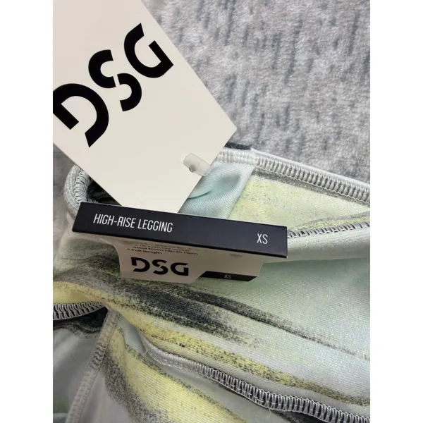 DSG Womens Cold Weather Compression High-Rise Leggings Abstract Print‎ XS New - Image 6