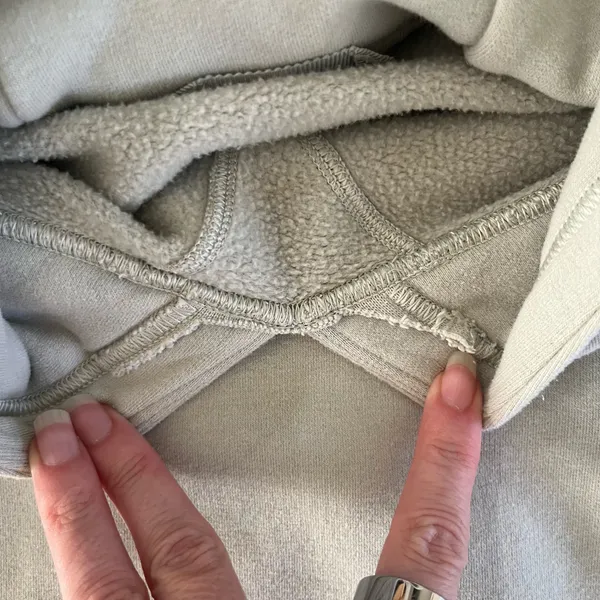 Lululemon All Yours Hoodie Sweatshirt Vapor Womens Size 4 - Image 4