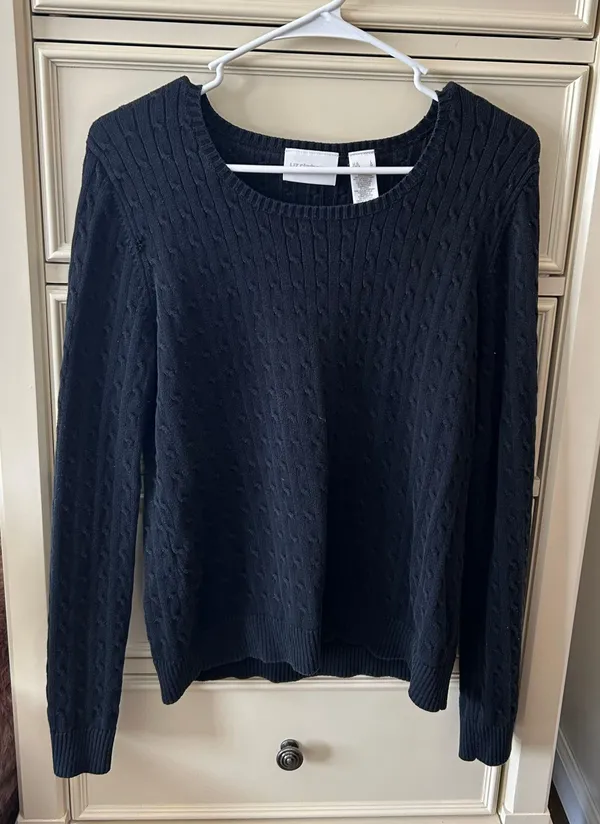 Liz Claiborne Black Sweater - Image 3