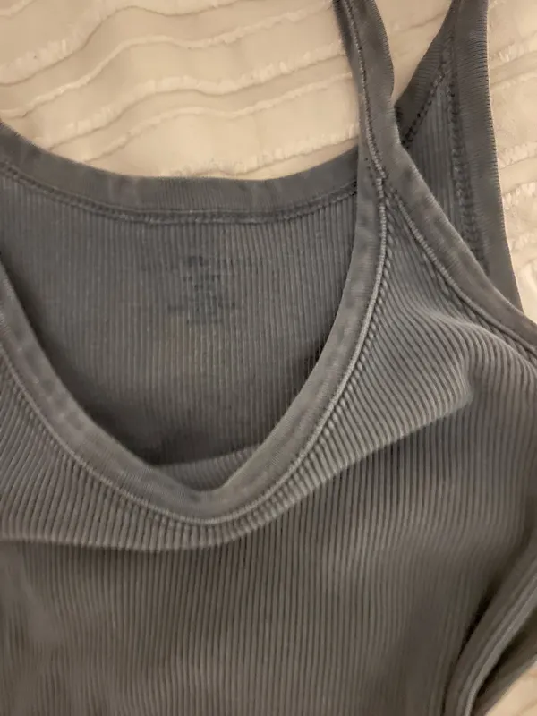 Brandy Melville Navy Blue Tank Top - Image 3