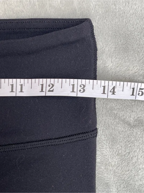 lululemon athletica Black cropped leggings yoga Pilates activewear loungewear 6 - Image 5