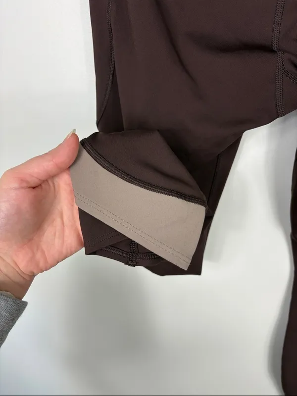 Athleta Ultimate Stash Craft Tights Leggings Toasted Brown Women’s Size Medium - Image 7