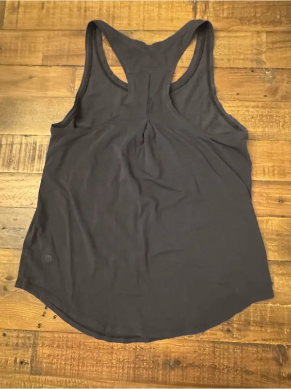 LULU🍋 Love Tank Top - Black - Image 4