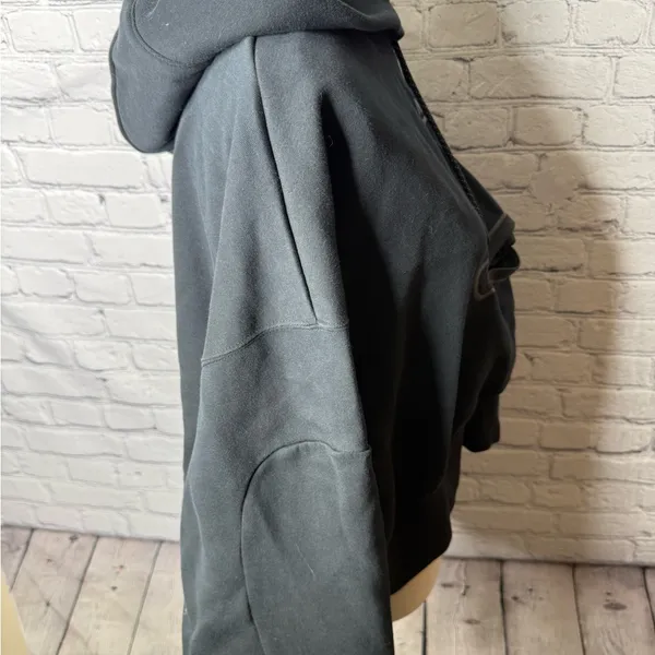 Nike women’s NSW tech fleece oversized crop sweatshirt medium - Image 9
