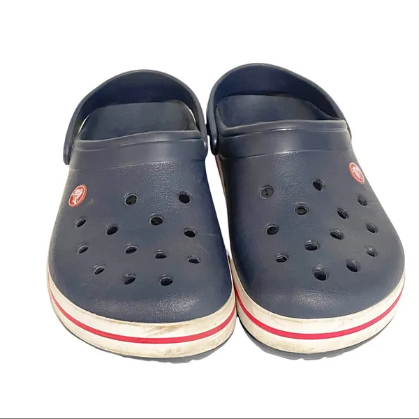 Crocs Crocband Blue Unisex Rubber Slip on Shoe Mens 8‎ Womens 10 - Image 3