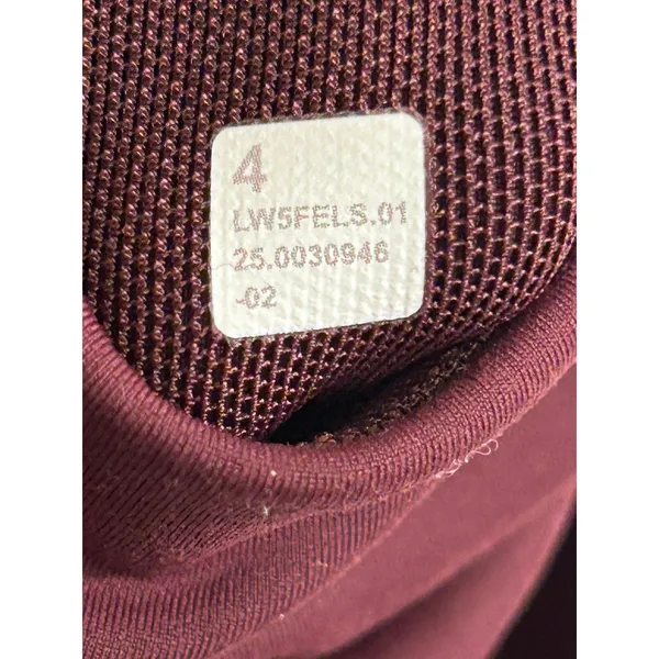 Lululemon NWT wunder Under Smoothcover HR tight 25” size 4 Goodnight plum - Image 8