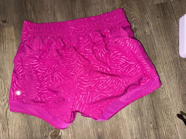 Athleta Mesh Racer Run Shorts 4" Shorts - Image 2