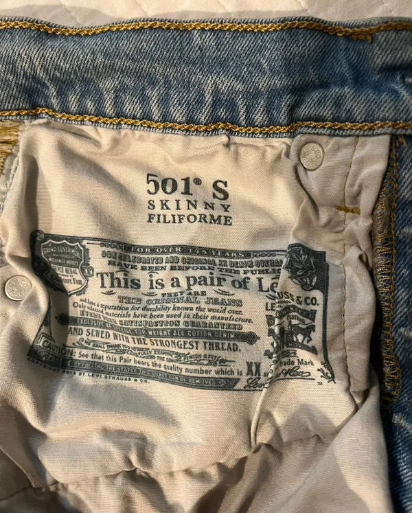 Levi’s 501 Skinny Filiforme  - Image 4