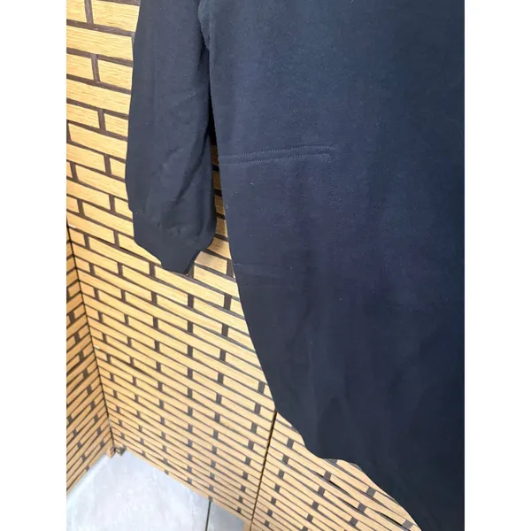 Time And Tru‎ Black Sweatshirt Dress Maternity Size XL - Image 4