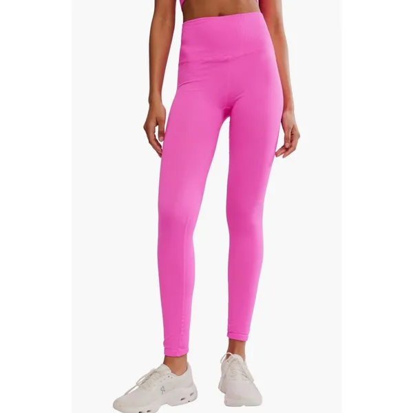 NEW Free People | FP Movement Good Karma High Rise‎ Leggings Fuchsia Flirt - Image 2