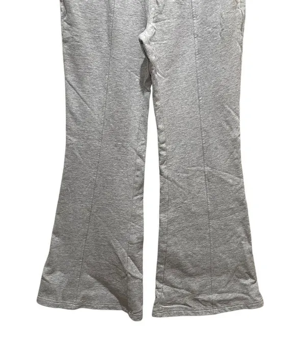 Abela Story + Co Wide Leg Sweatpants Light Grey Size Medium - Image 2