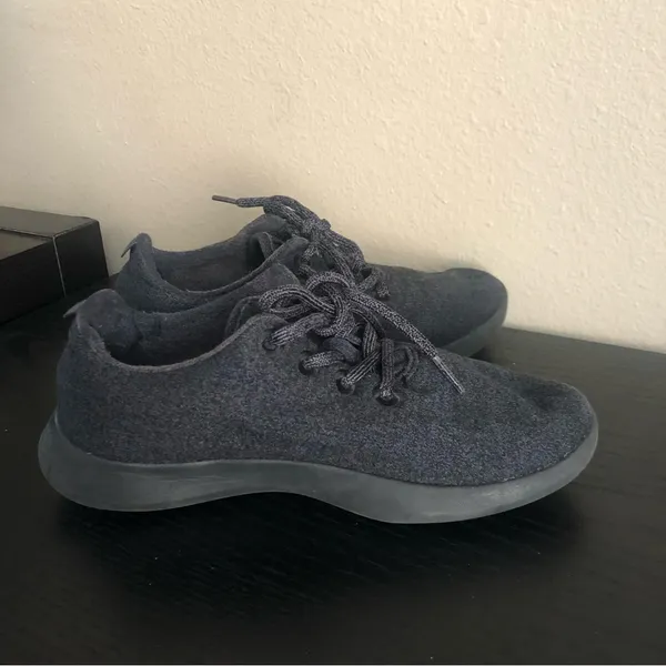 Allbirds Womens 8 The Wool Runners Running Shoes Dark Grey Size 8 - Image 5