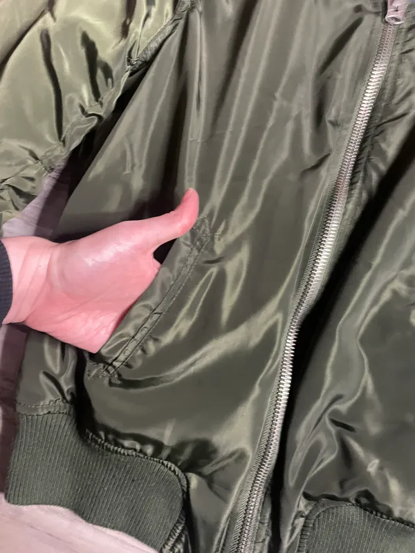 Tilly’s Sherpa Lined Bomber Jacket - Image 7