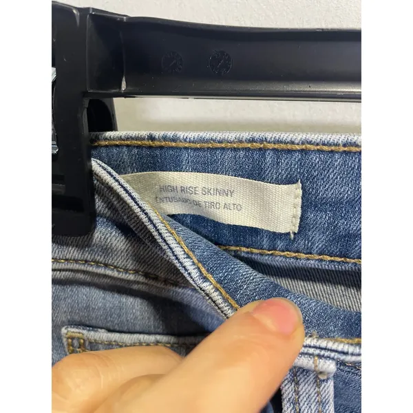Universal Thread Skinny Jeans Women 0 Blue Super Stretch High Rise‎ Casual Denim - Image 5