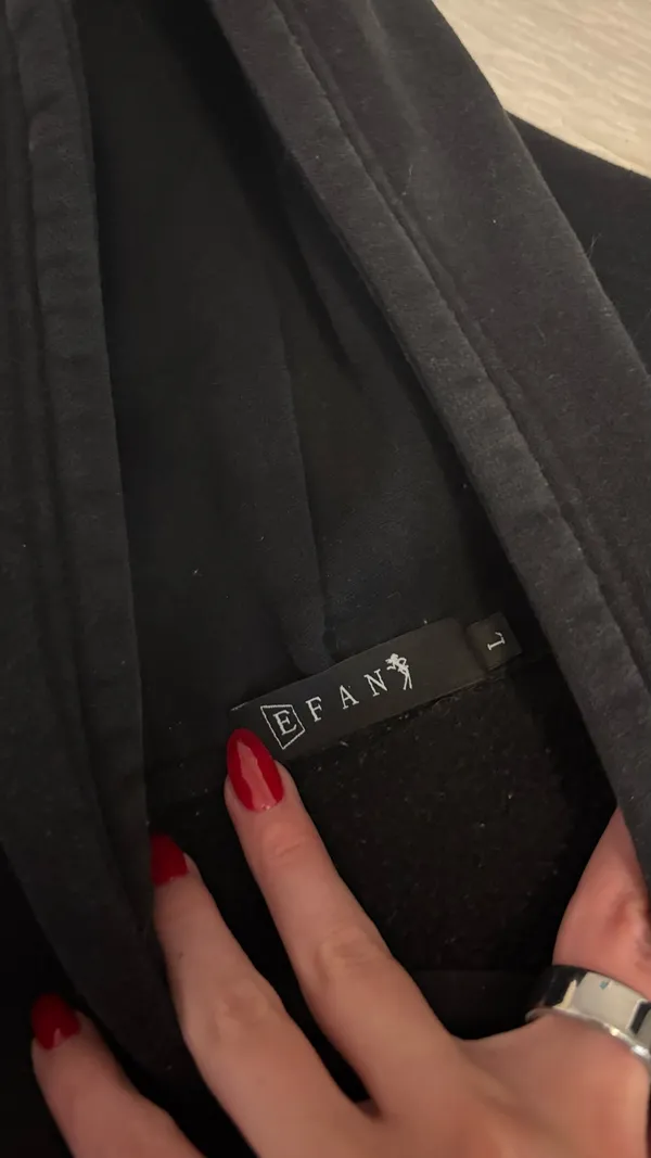 Oversized Hoodie Amazon Black - Image 3