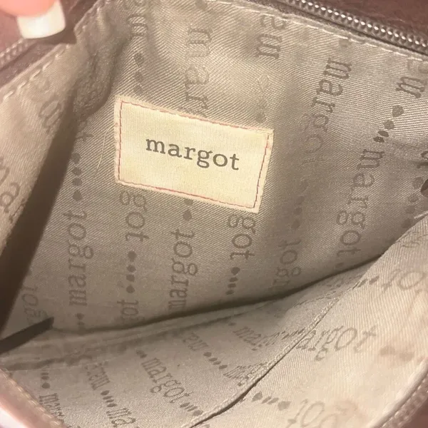 ✨Margot Brown Leather Weave Basketweave Crossbody Bag Purse✨ - Image 6