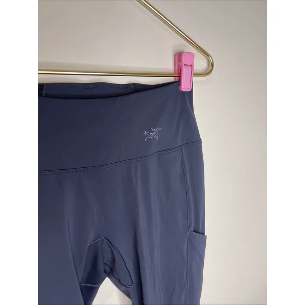 Arc'teryx Oriel Legging 26" Inseam Womens SMALL Pockets Navy Blue Hiking - Image 6