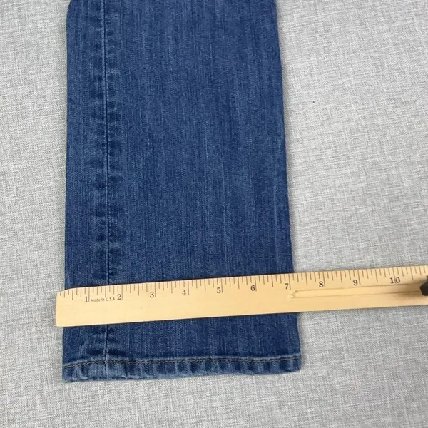 Mavi Annie Jeans Womens 31 Blue Medium Wash Low Rise Straight Stretch Denim - Image 5
