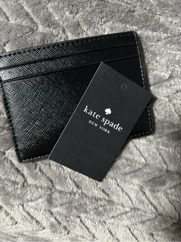 Kate Spade kenzie patent saffiano card holder wallet - Image 7