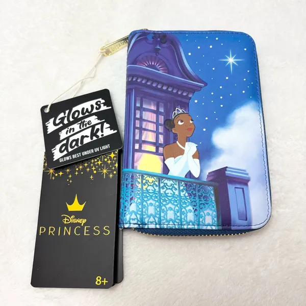 Loungefly Disney‎ Princess and The Frog 15th Anniversary Zip Around Wallet - Image 13