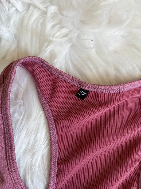 Gymshark Pink Sports Bra Women's Medium - Image 2